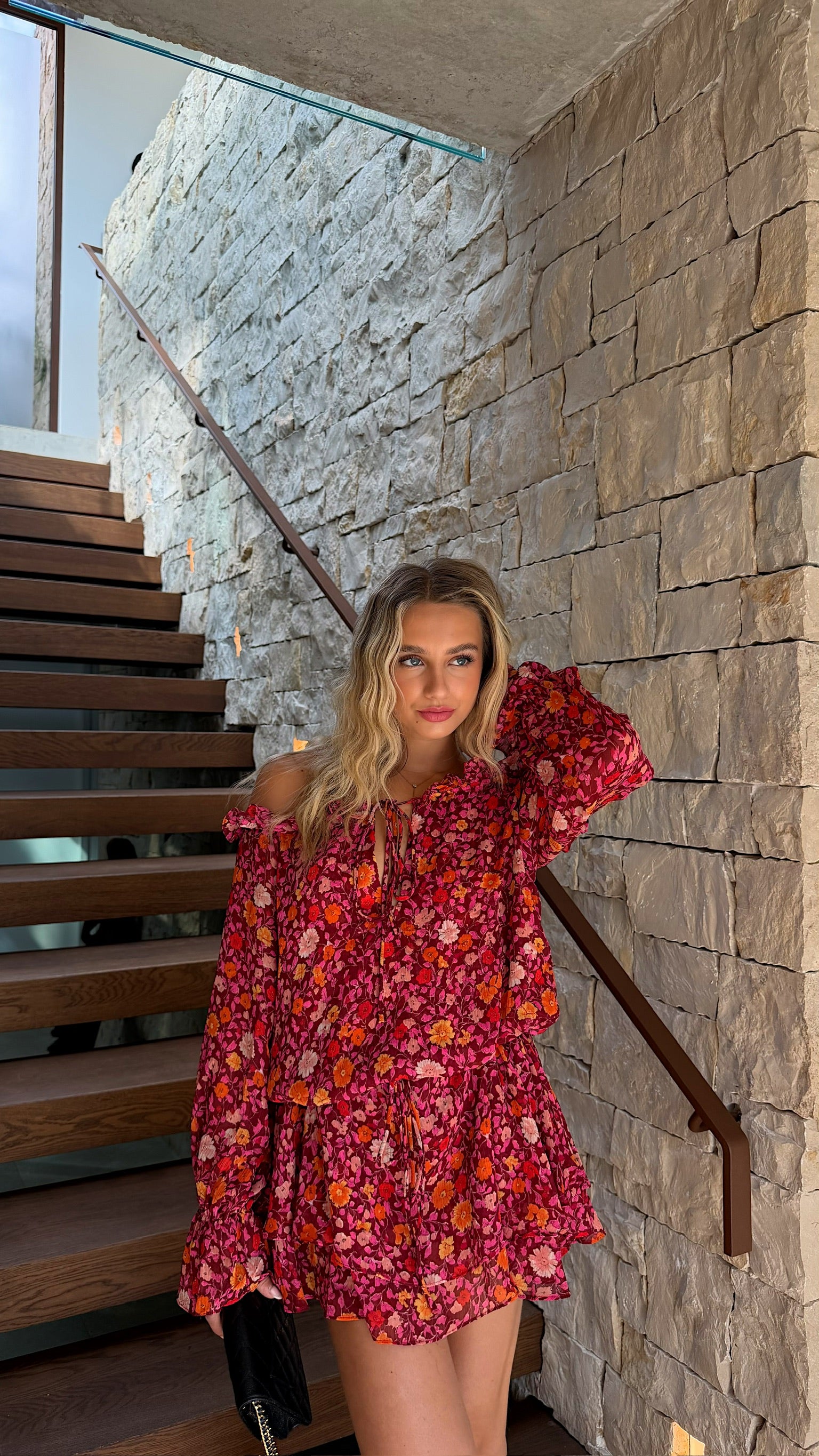 INES JUMPSUIT - BORDEAUX