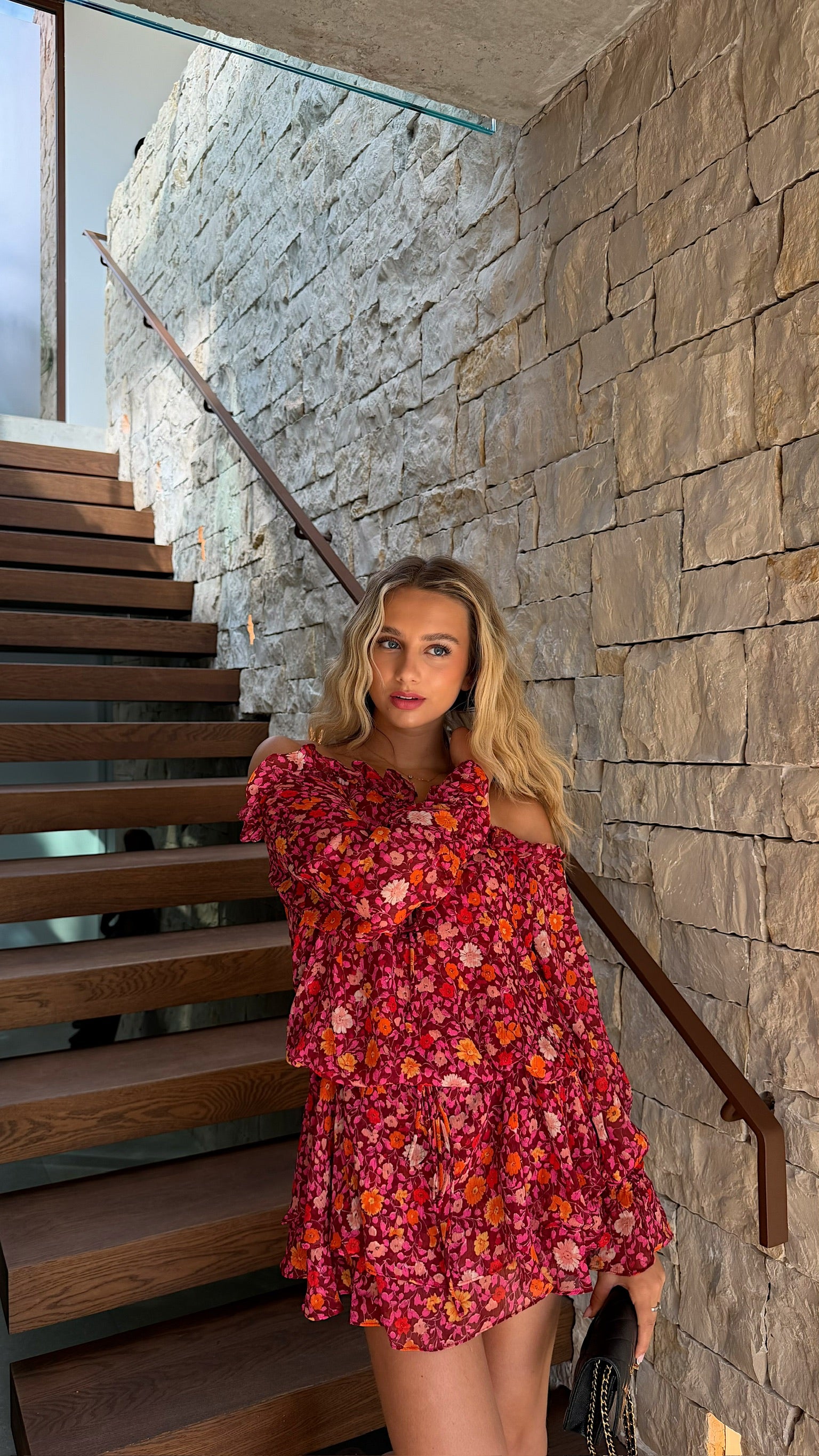 INES JUMPSUIT - BORDEAUX