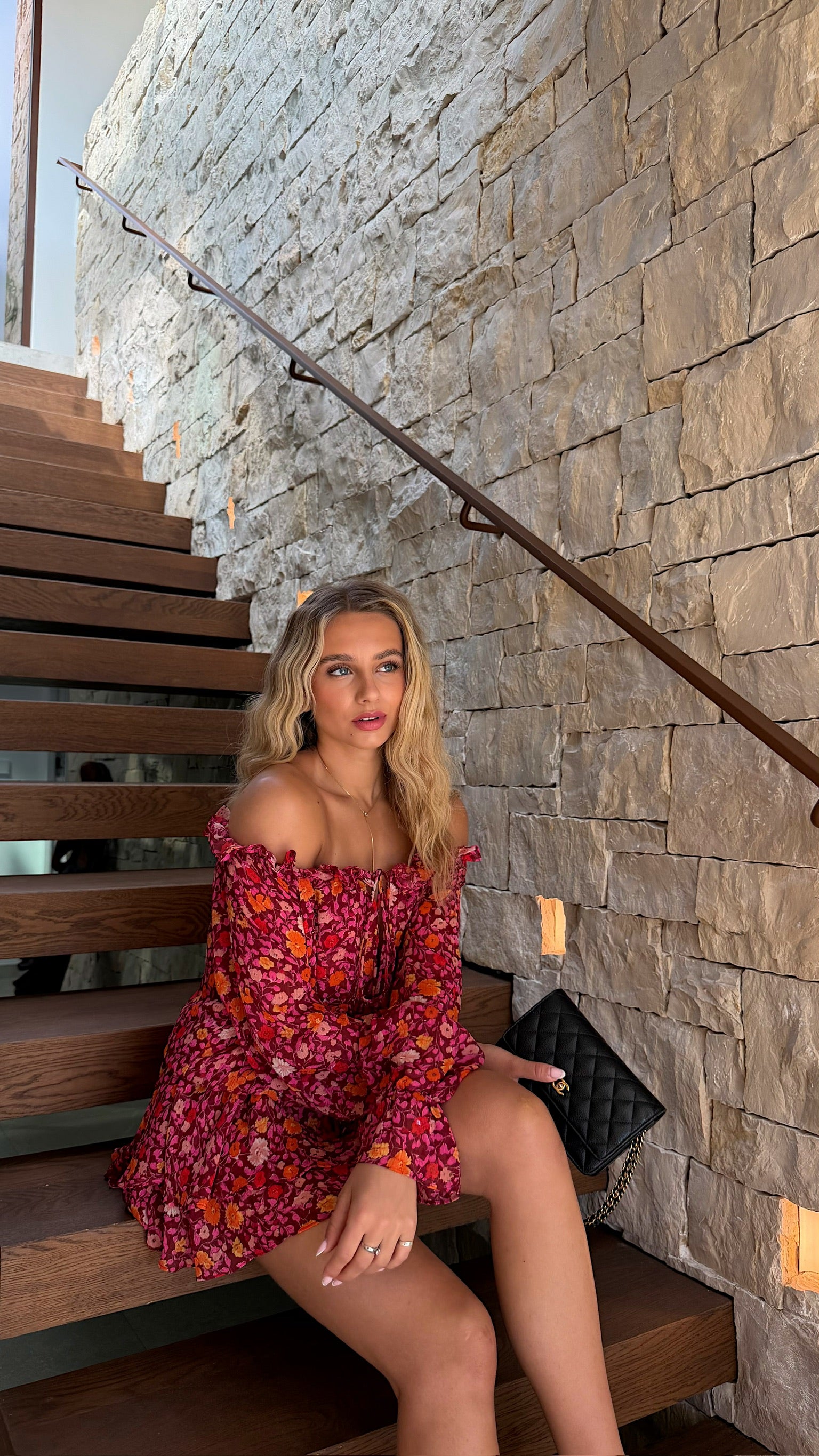 INES JUMPSUIT - BORDEAUX