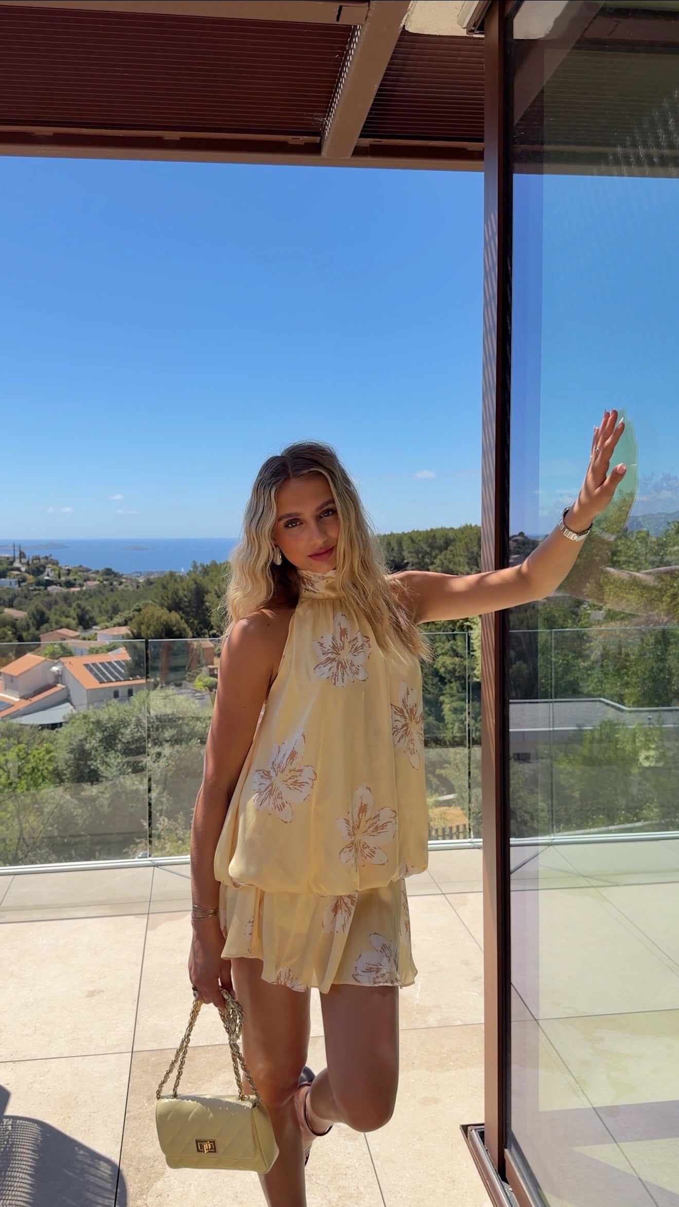 LOUANE ROMPER - YELLOW
