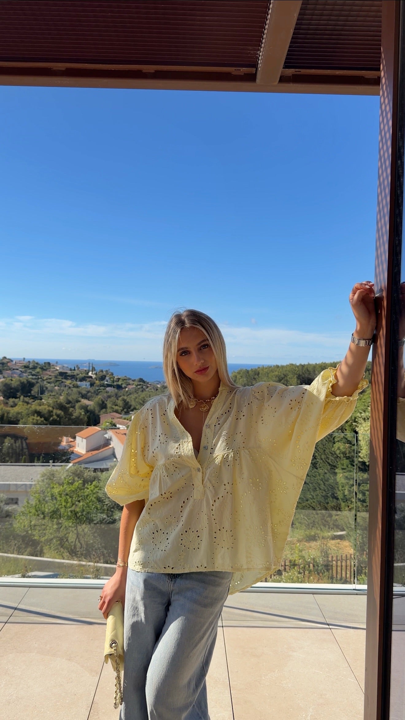 BLUSA ENOLA - AMARILLO