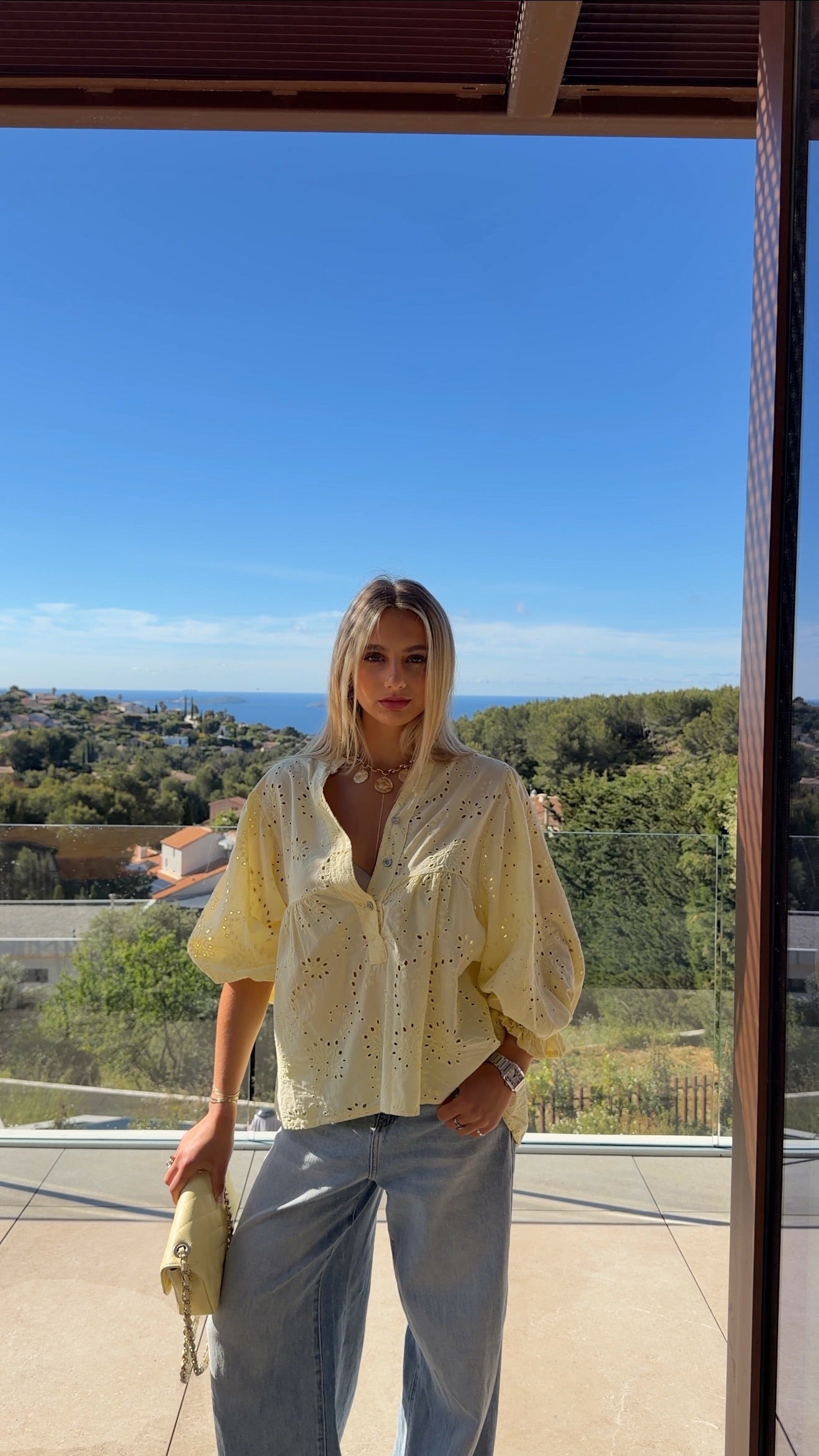 BLUSA ENOLA - AMARILLO