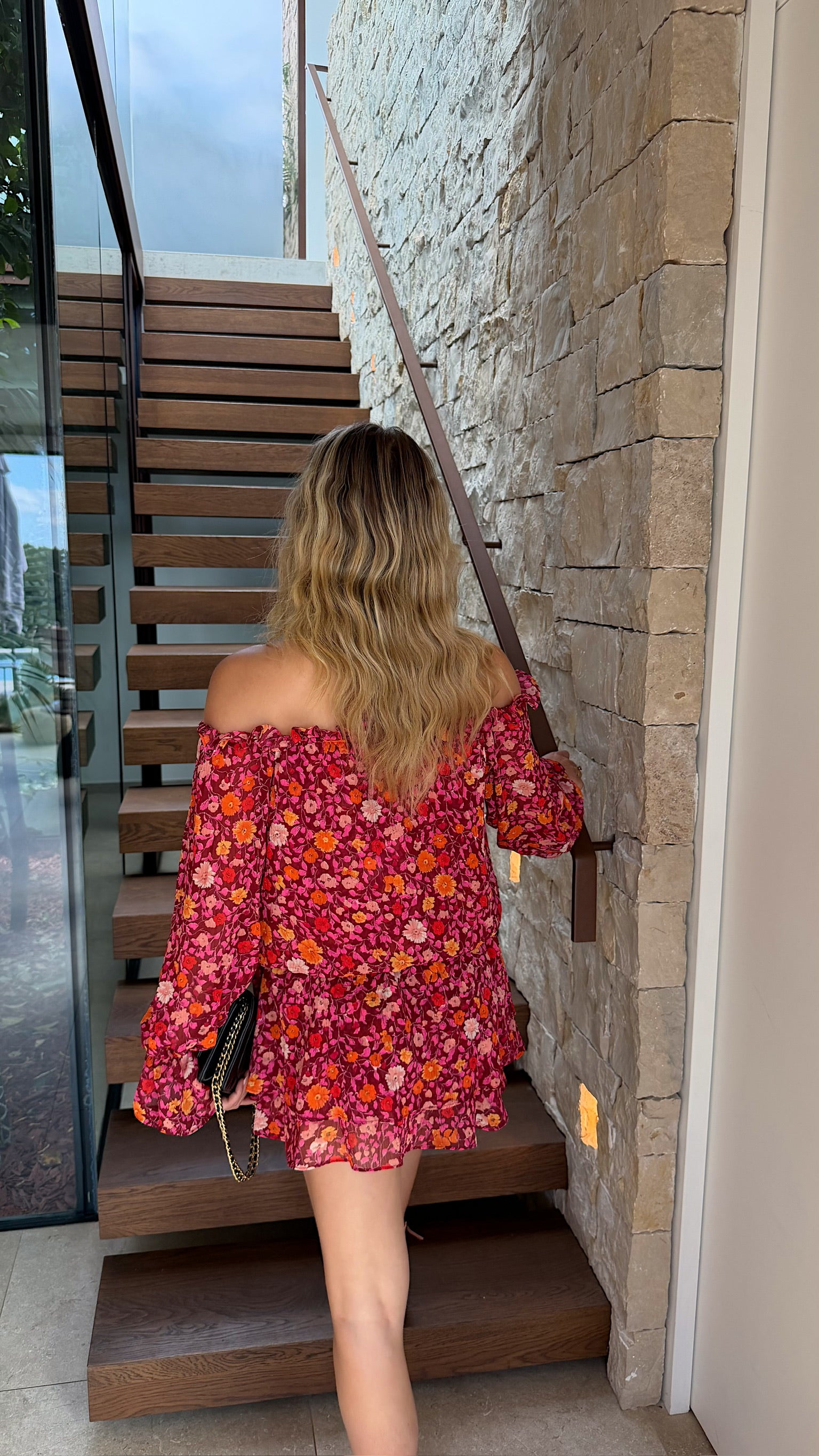 INES JUMPSUIT - BORDEAUX