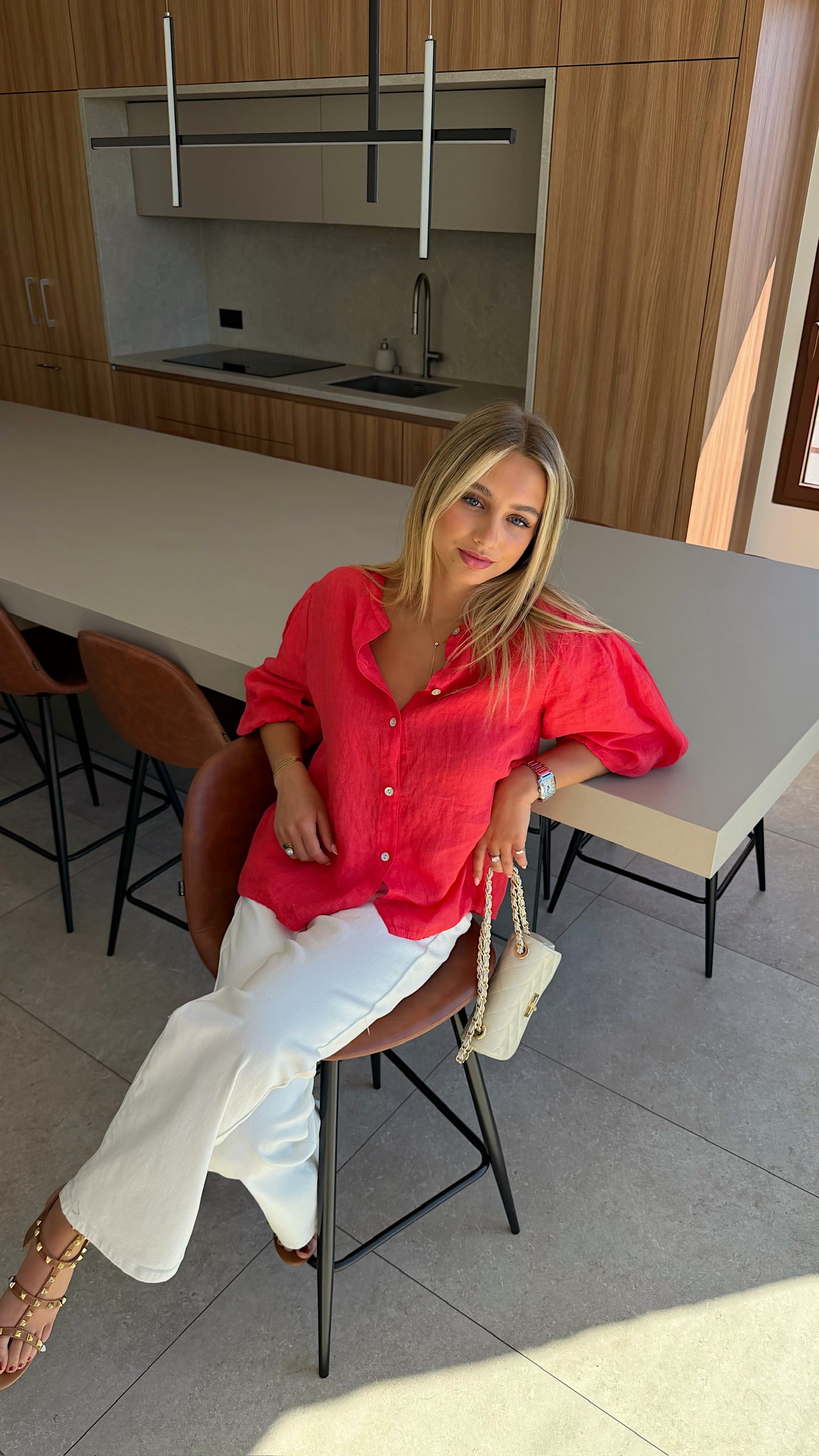CAMISA MAGALIE - ROJO