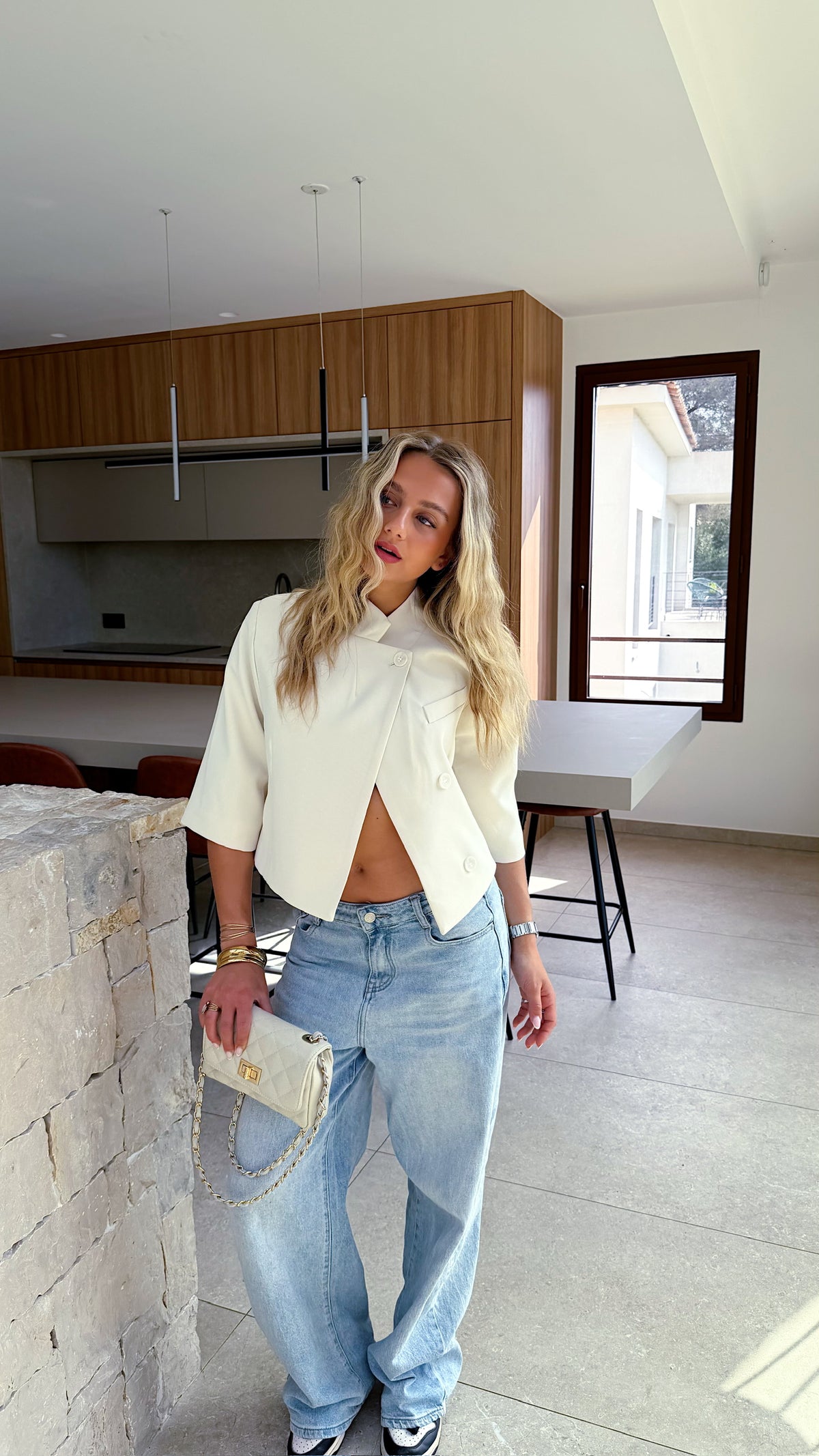 BLAZER SONIA  - BEIGE