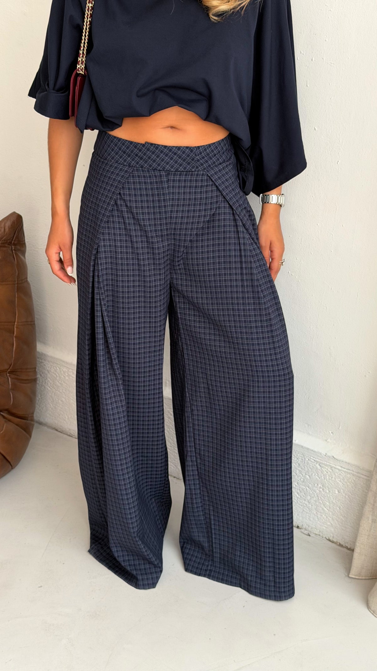 PANTALON STEPHANE - MARINE