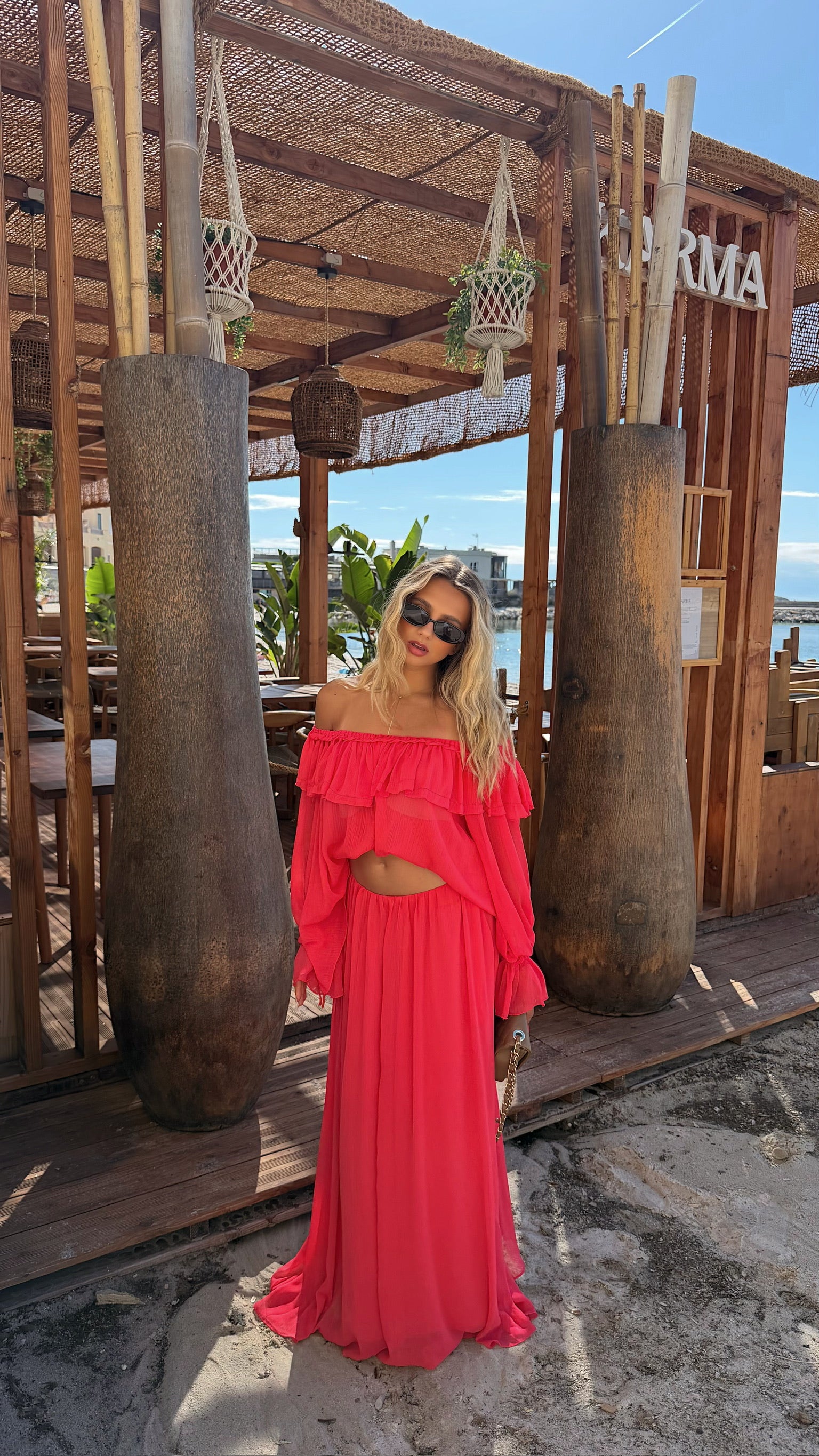 CONJUNTO EVA - CORAL
