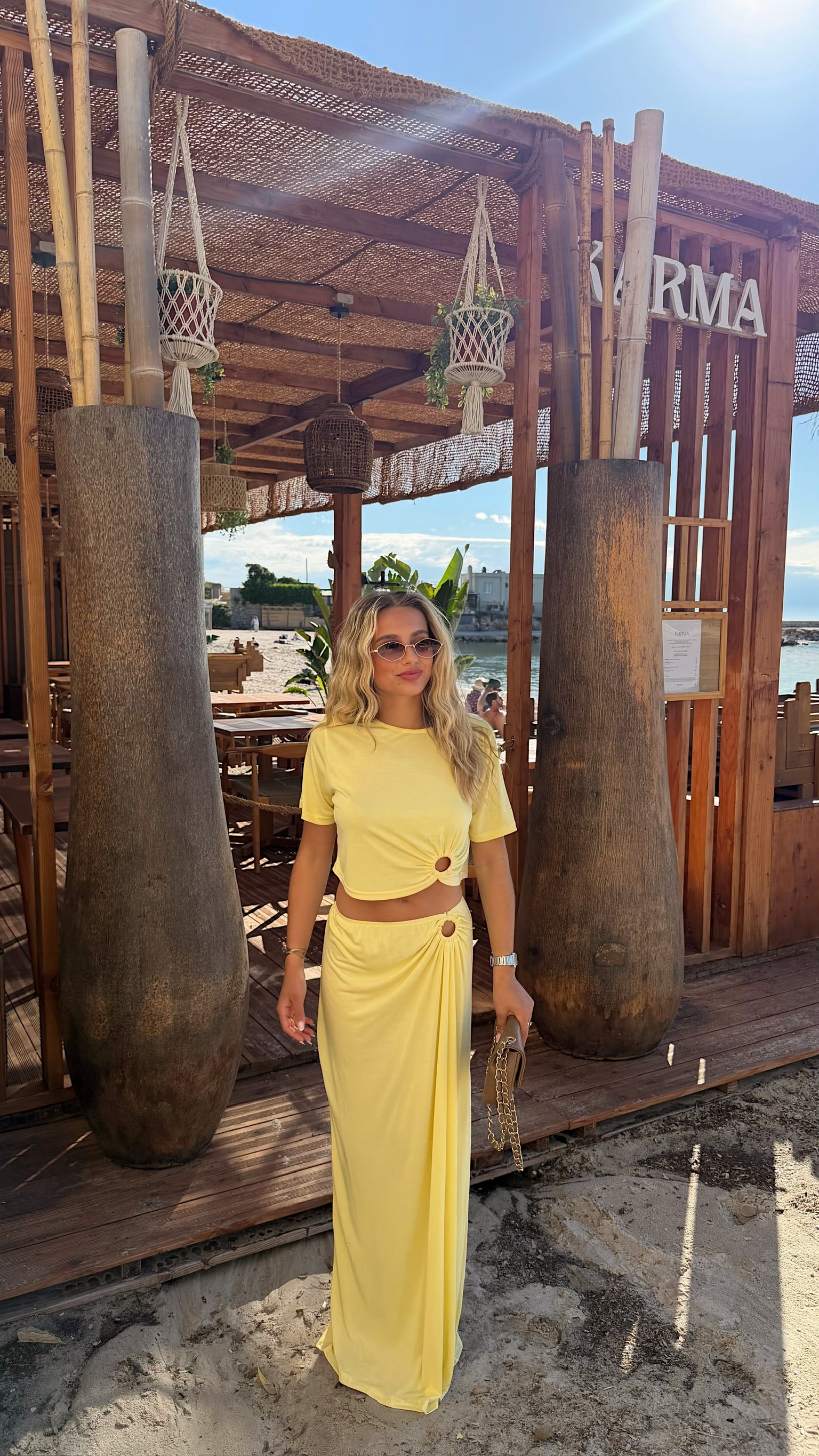 CONJUNTO PALOMA - AMARILLO