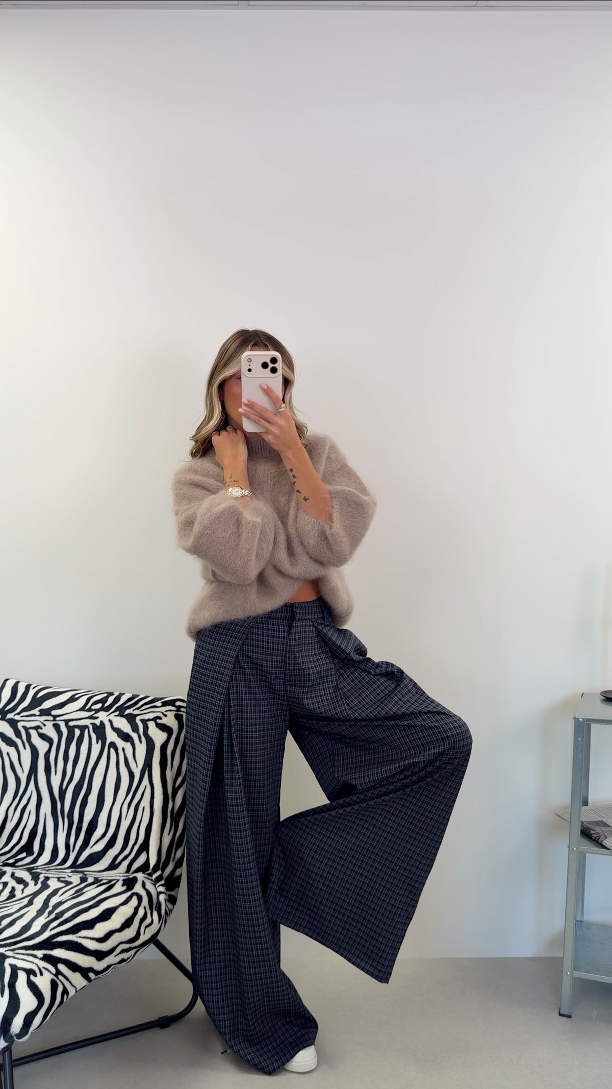 PULL VALERIE - TAUPE