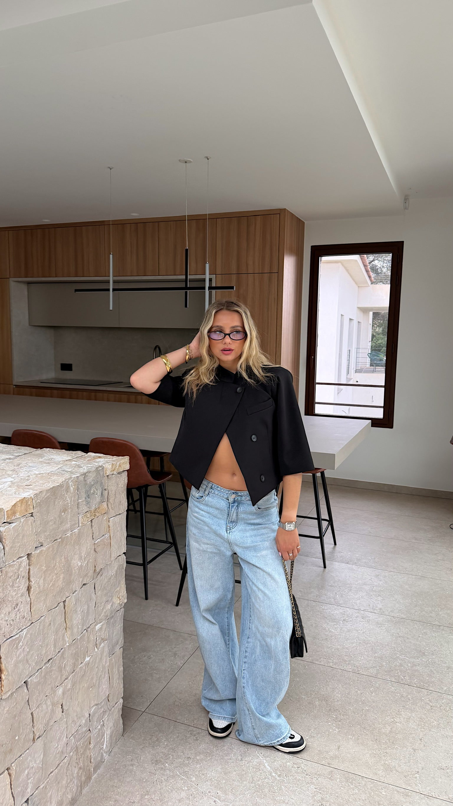 BLAZER SONIA - NEGRO