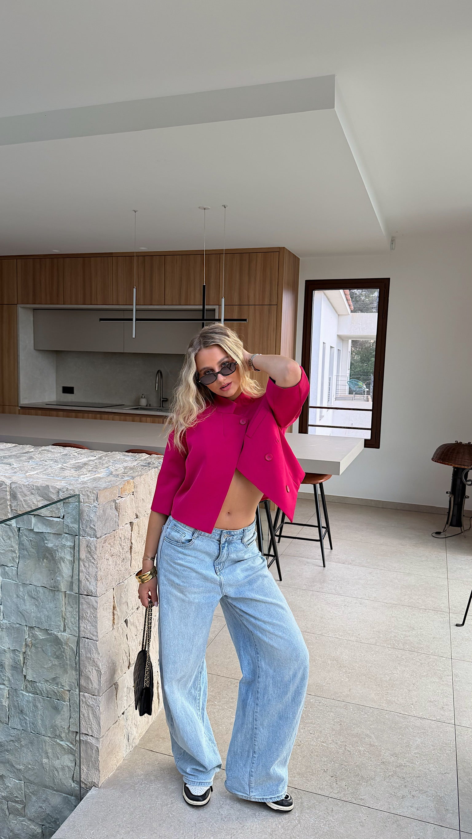 BLAZER SONIA - FRAMBUESA