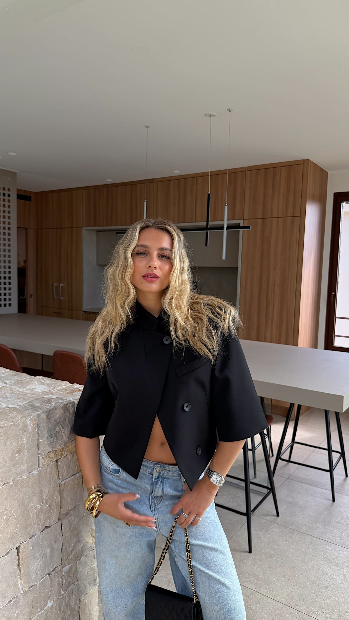 BLAZER SONIA - NEGRO