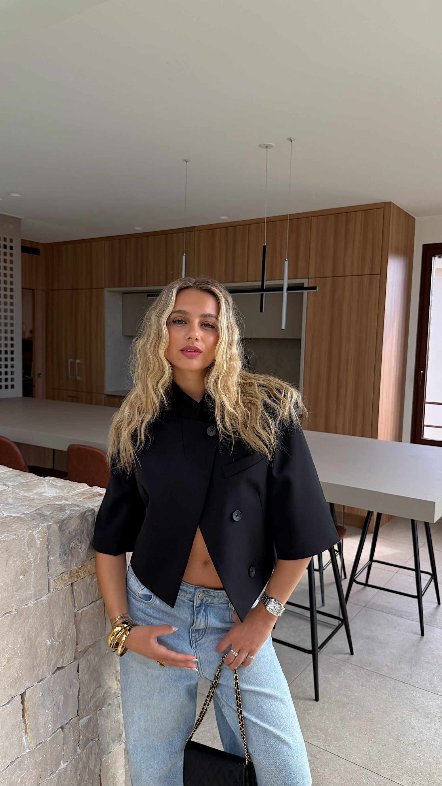 BLAZER SONIA  - NOIR