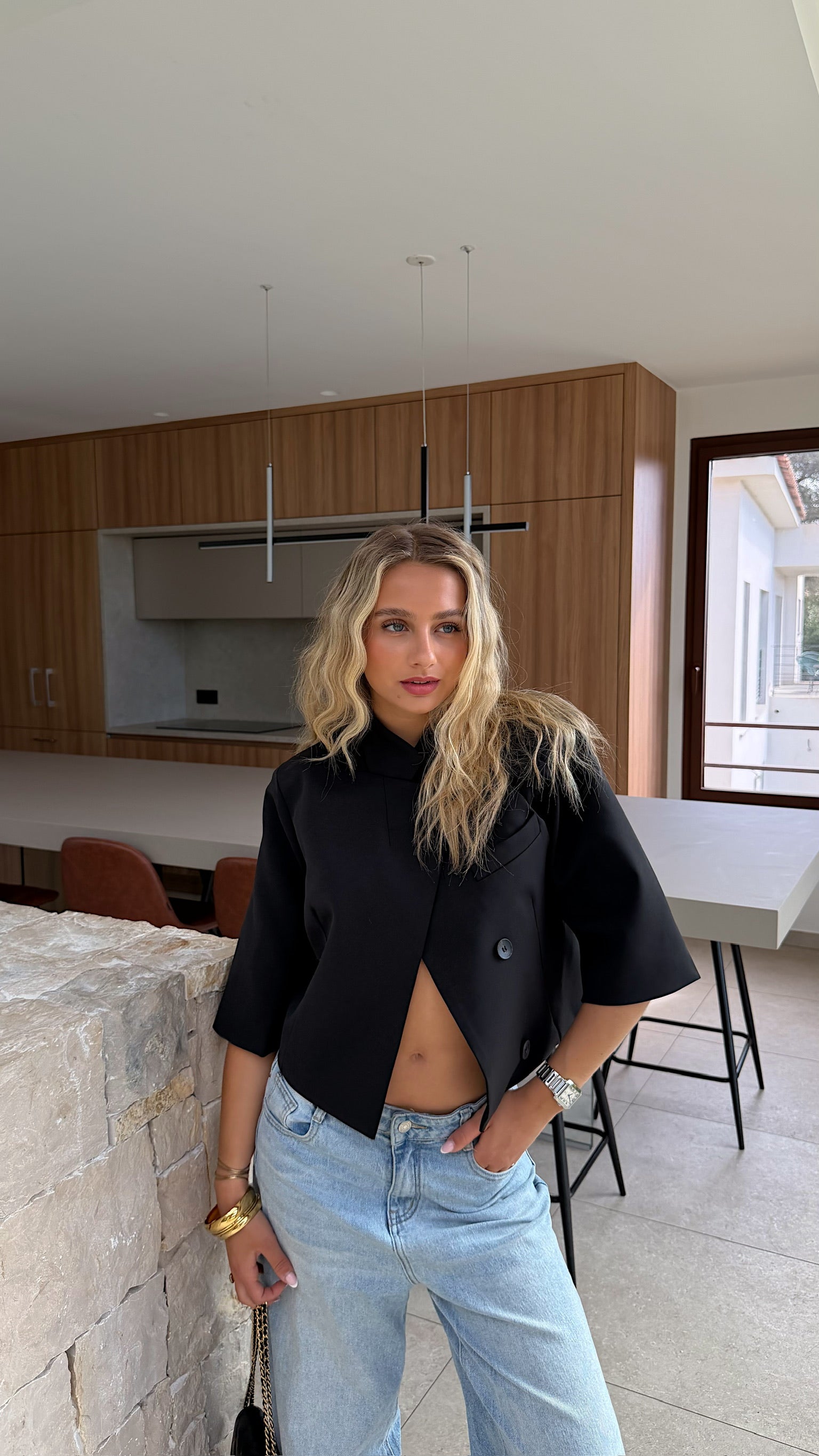 BLAZER SONIA - NEGRO