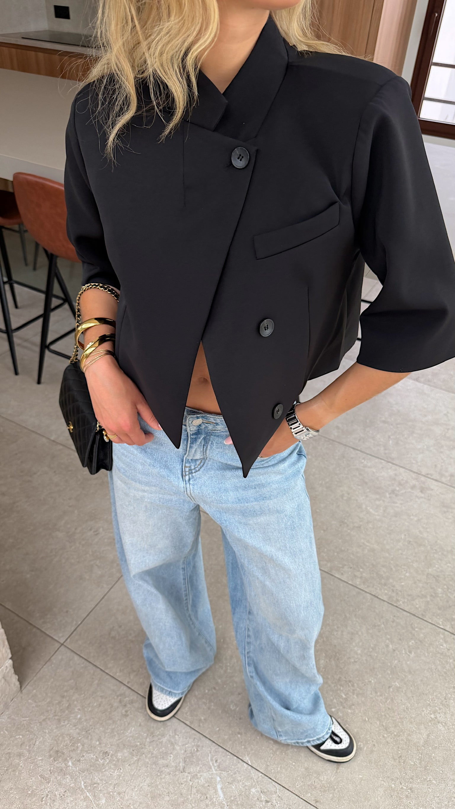 BLAZER SONIA  - NOIR