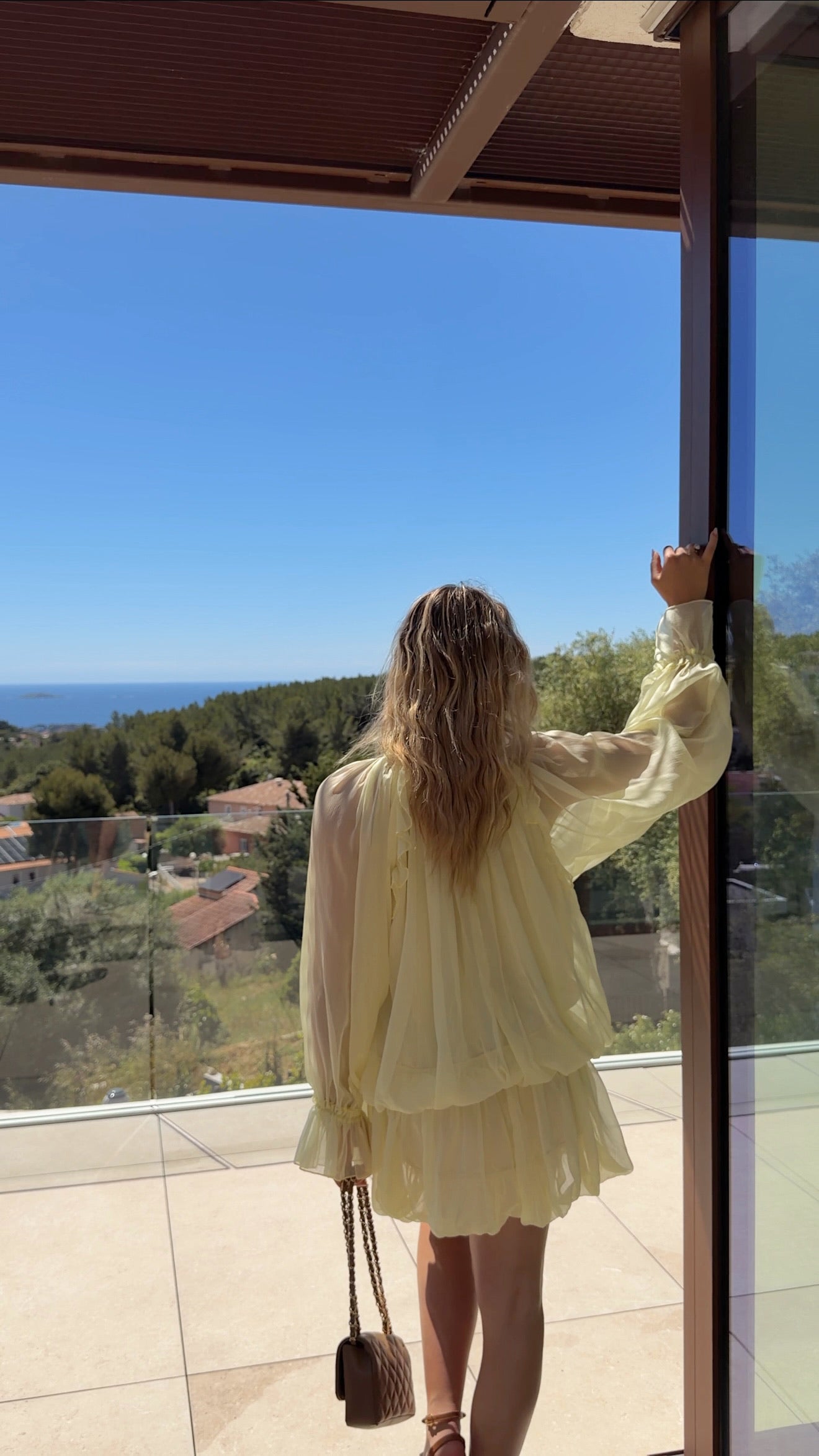 ROBE LESLIE - JAUNE