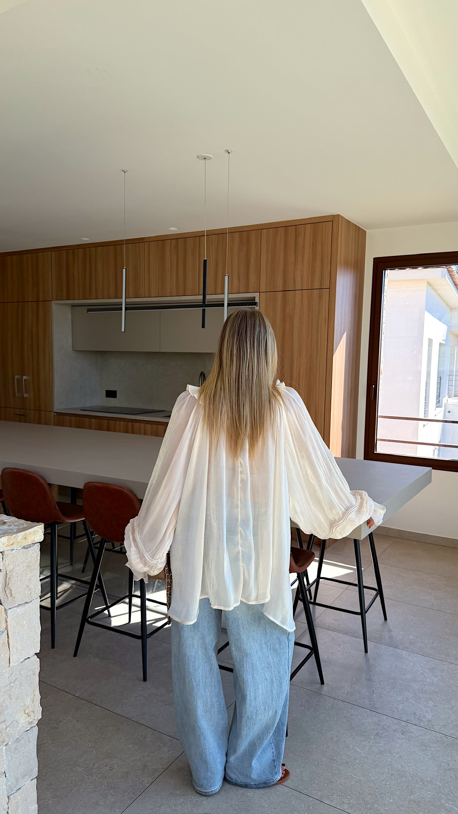 BLUSA FLORIANE - CRUDO