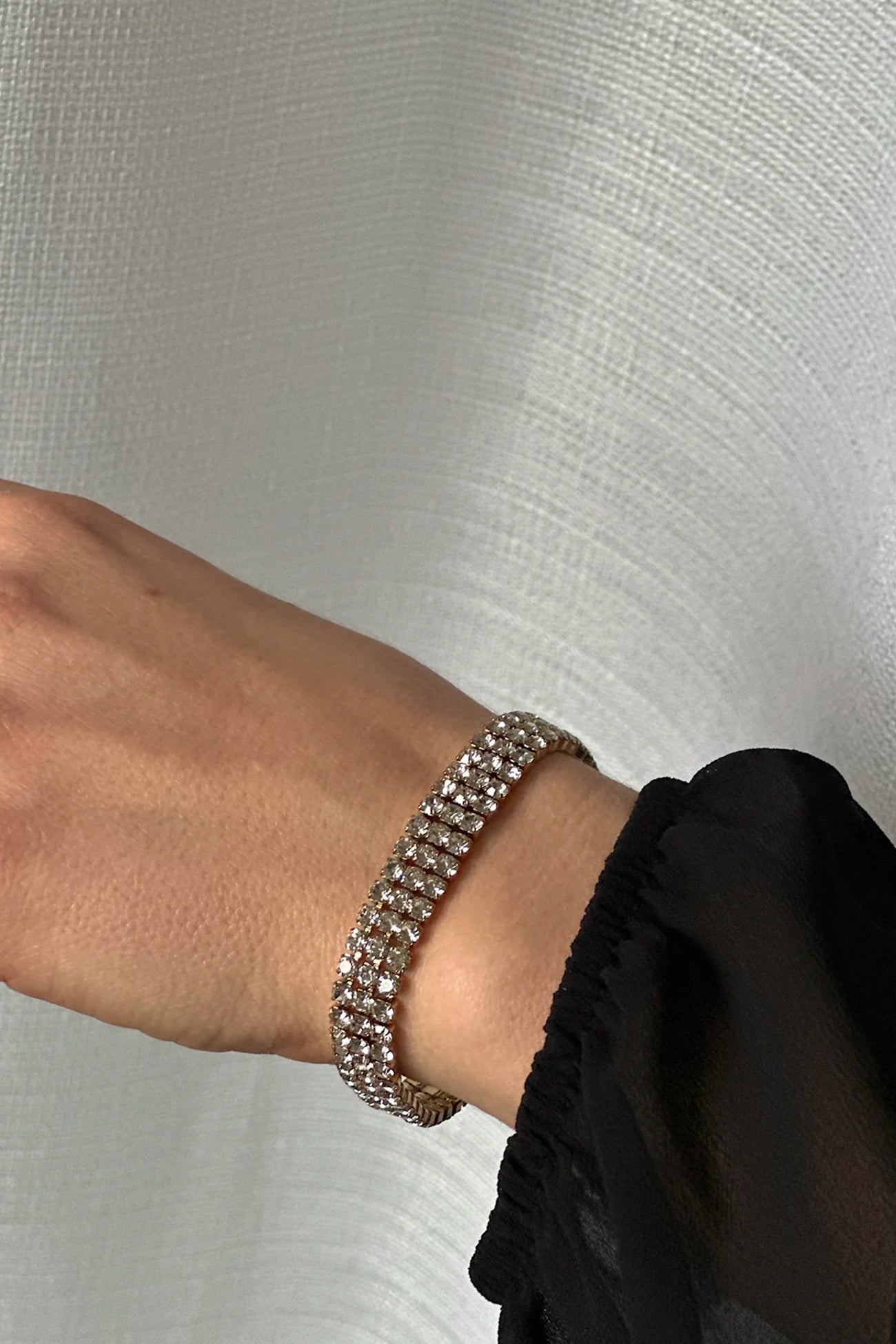 SILVER STRASS BRACELET