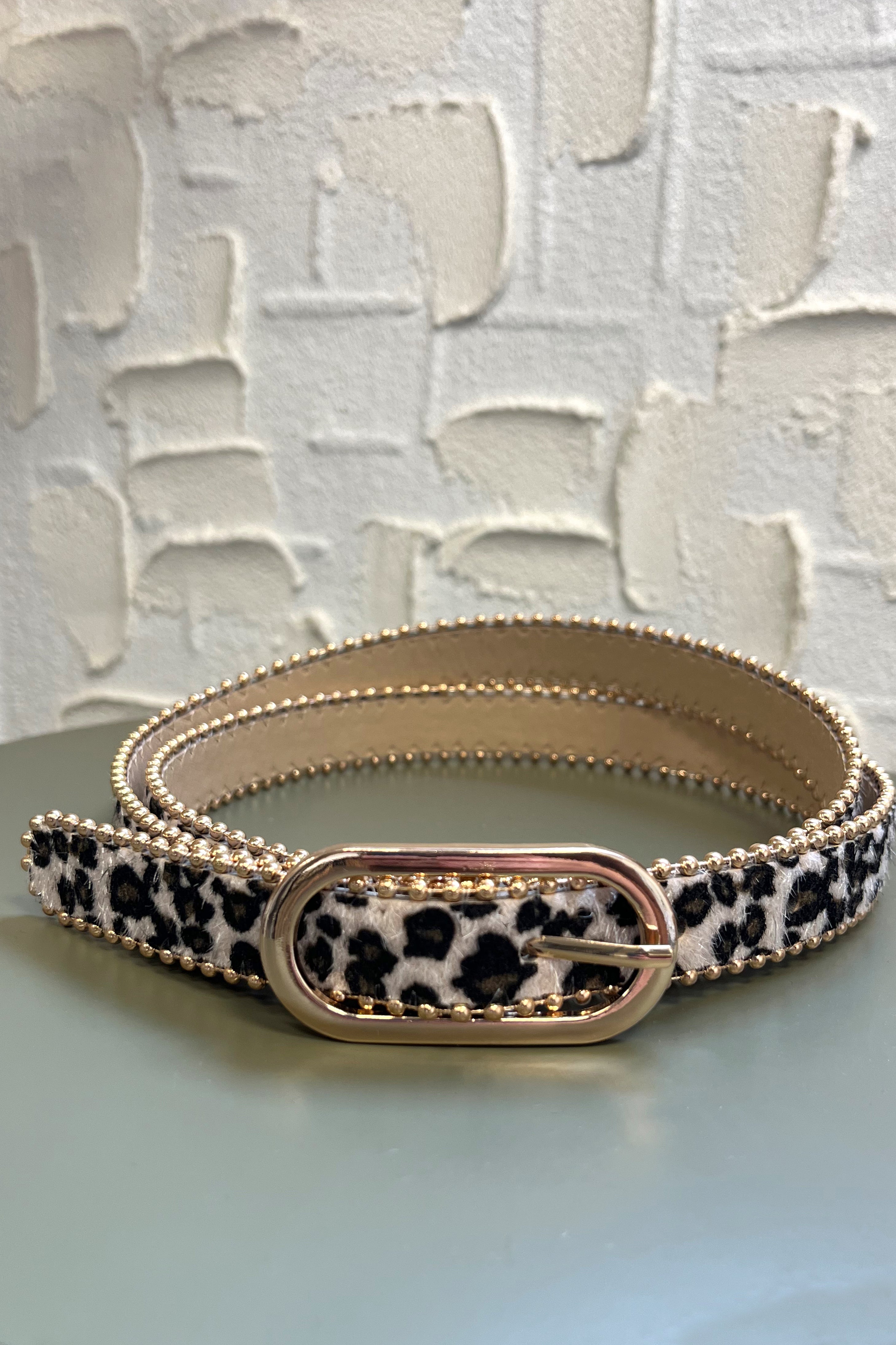 CEINTURE LEOPARD