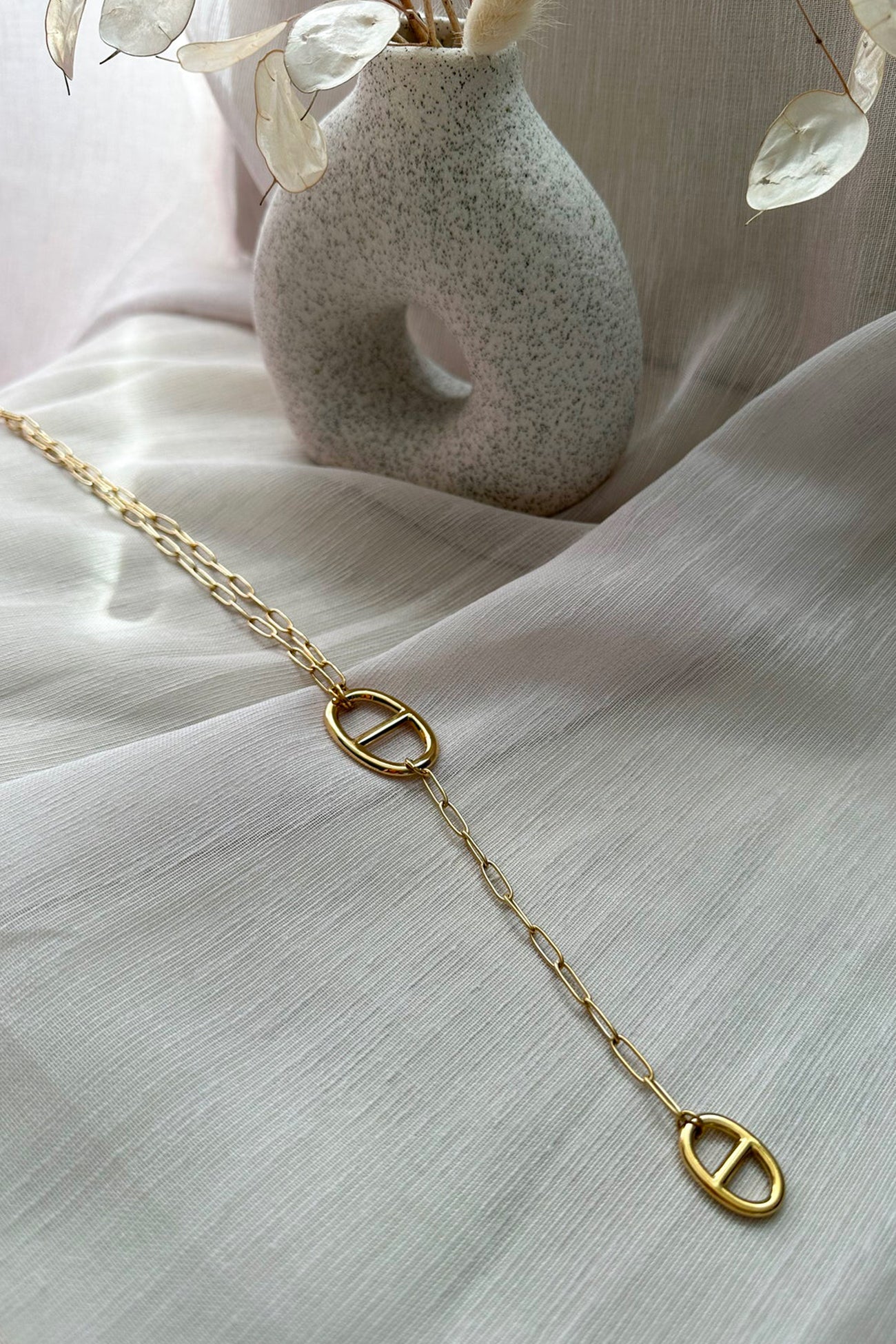 GARANCE LONG NECKLACE - GOLD