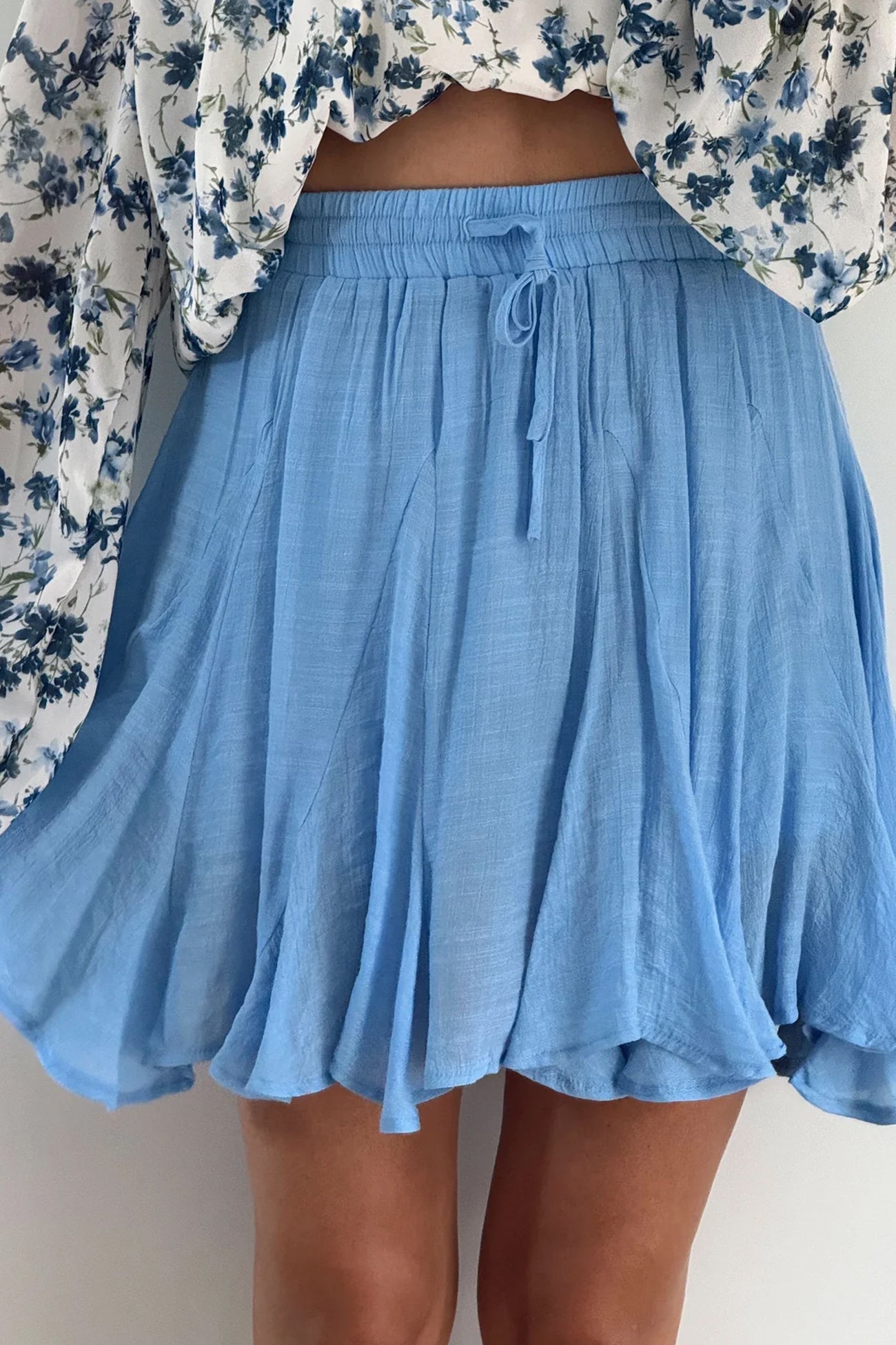 LOUISA SKIRT - BLUE